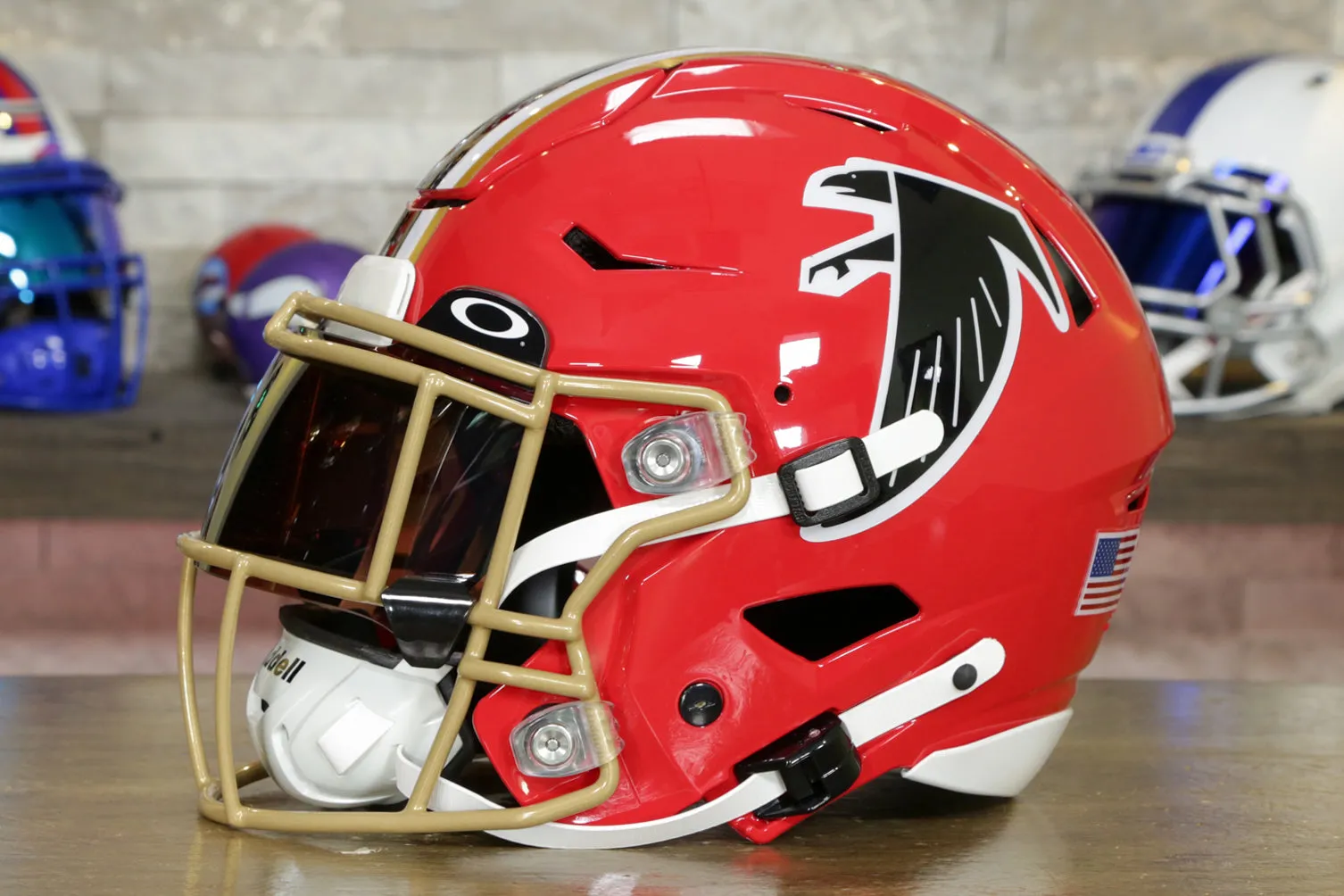 Atlanta Falcons Riddell SpeedFlex Helmet - GG Edition