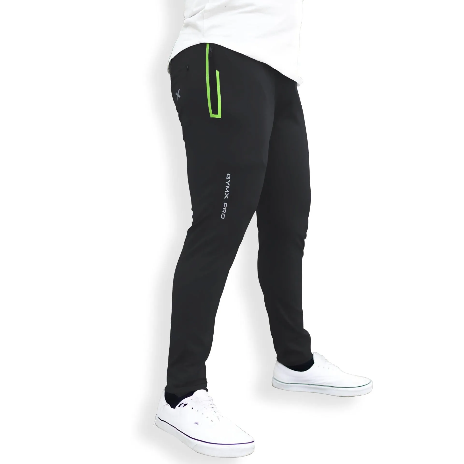 Combo Offer-Carbon Grey GymX Pro   Jet Black GymX Pro Bottoms