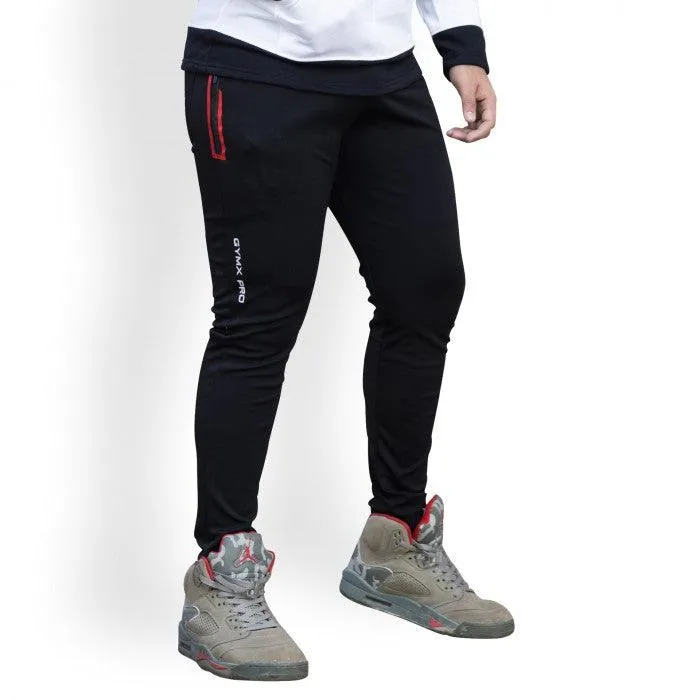 Combo Offer-Carbon Grey GymX Pro   Jet Black GymX Pro Bottoms