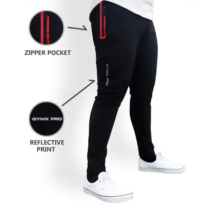 Combo Offer-Carbon Grey GymX Pro   Jet Black GymX Pro Bottoms