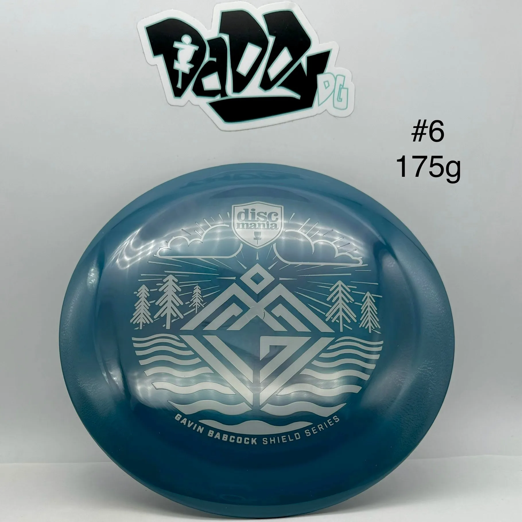 Discmania Gavin Babcock Shield Series Swirly S-Line DD3 Sunrise Distance Driver