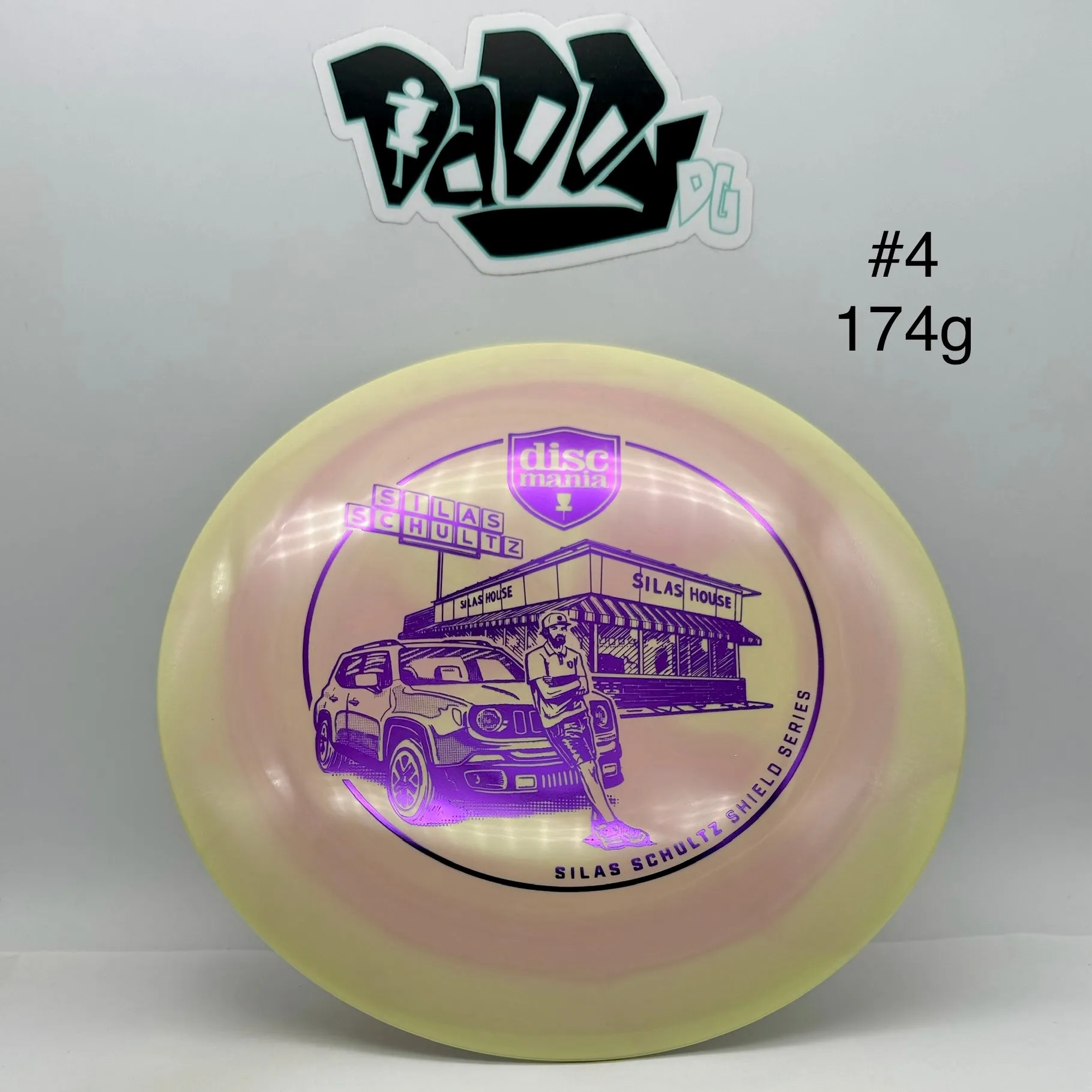 Discmania Silas Schultz Silas House Swirly S-Line DD3 Shield Series Distance Driver