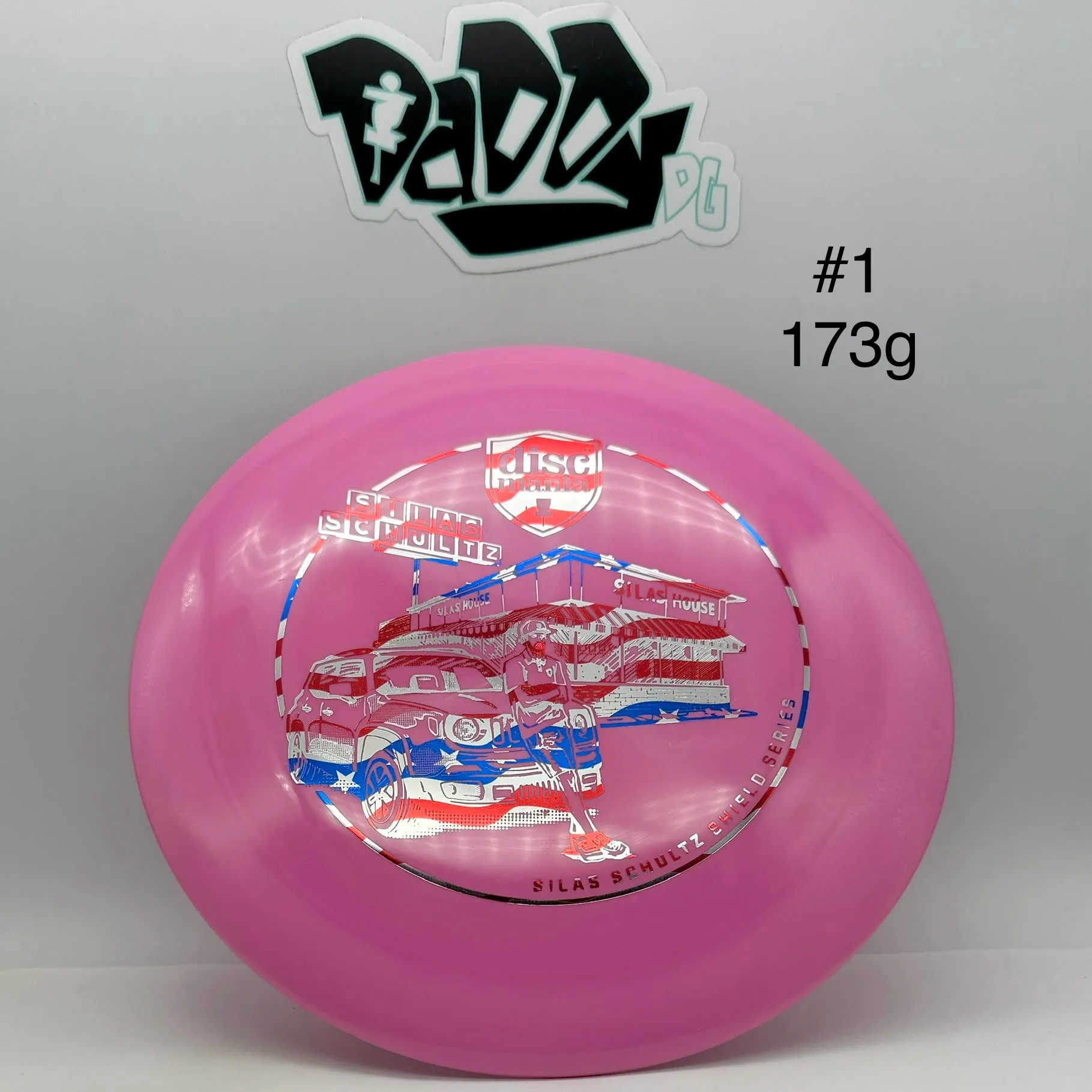 Discmania Silas Schultz Silas House Swirly S-Line DD3 Shield Series Distance Driver