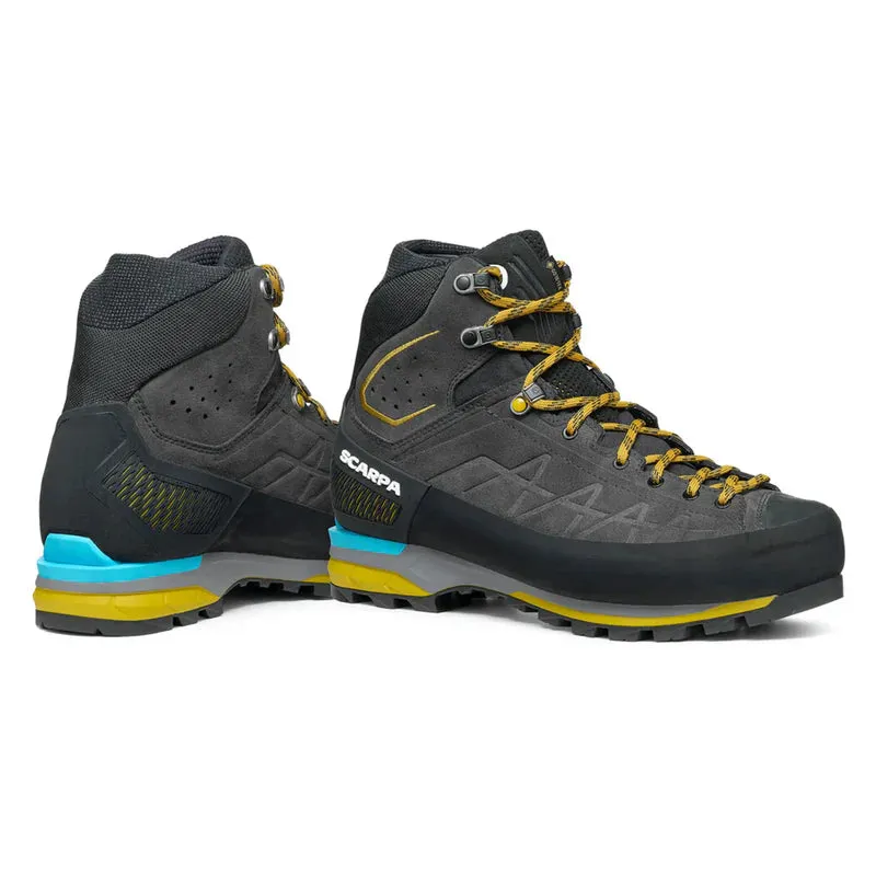 Scarpa Men's Zodiac Tech Gore-Tex Mountaineering Boots (Anthracite/Sulpher)